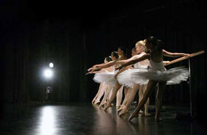 ballerinas on stage